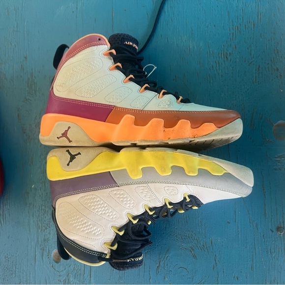 Jordan Shoes - Jordan Multi Color Retro 9 Change the World fits Men Size 7
